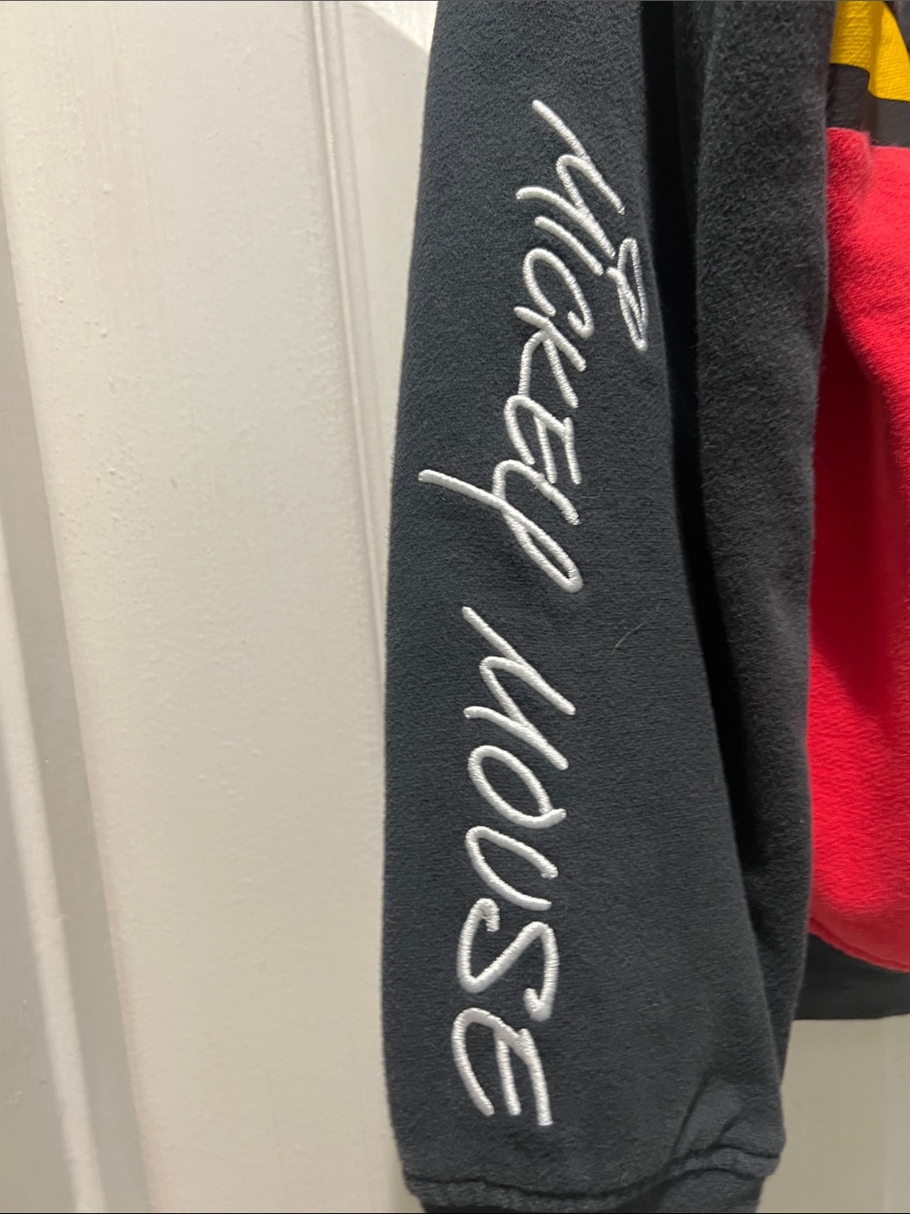 Disney Kids Black, Red & Yellow Hooded Zip-Up Sweatshirt - Picture 7 of 9